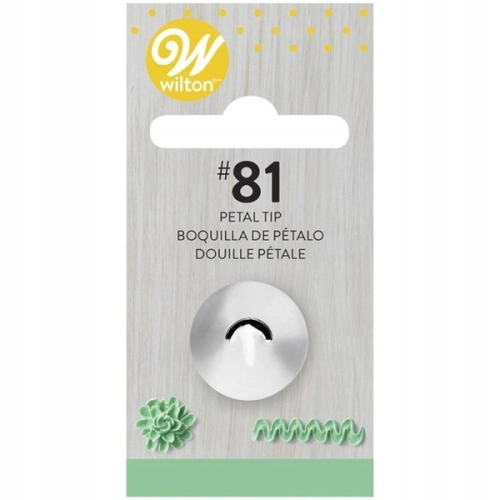 Tylka do zdobienia tortu ciast Wilton płatek #81